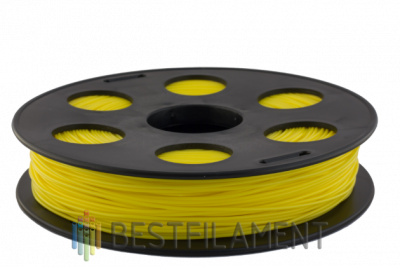 Желтый ABS пластик Bestfilament для 3D-принтеров 0,5 кг (1,75 мм)