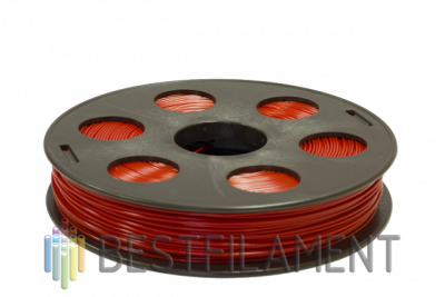 Красный ABS пластик Bestfilament для 3D-принтеров 0,5 кг (1,75 мм)